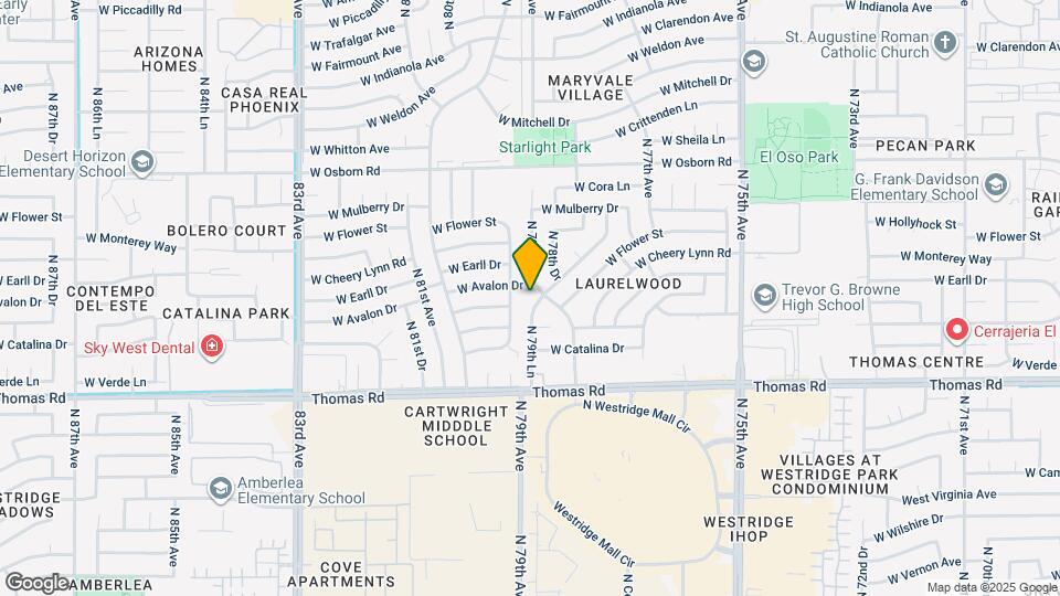 3032 N 79th Ln Mapa y Detalles de la Ubicación