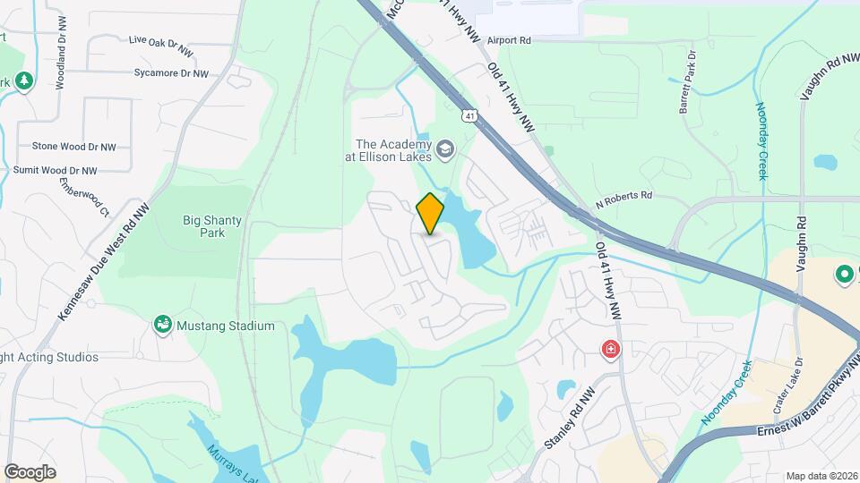 2090 Lakeshore Overlook Dr Map and Location Details