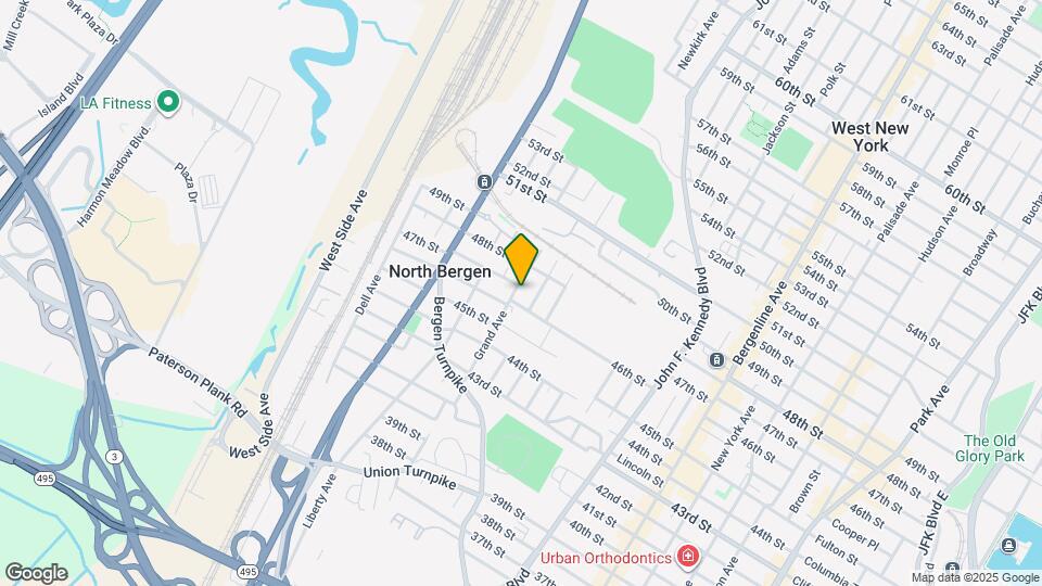 4608 Grand Ave Map and Location Details