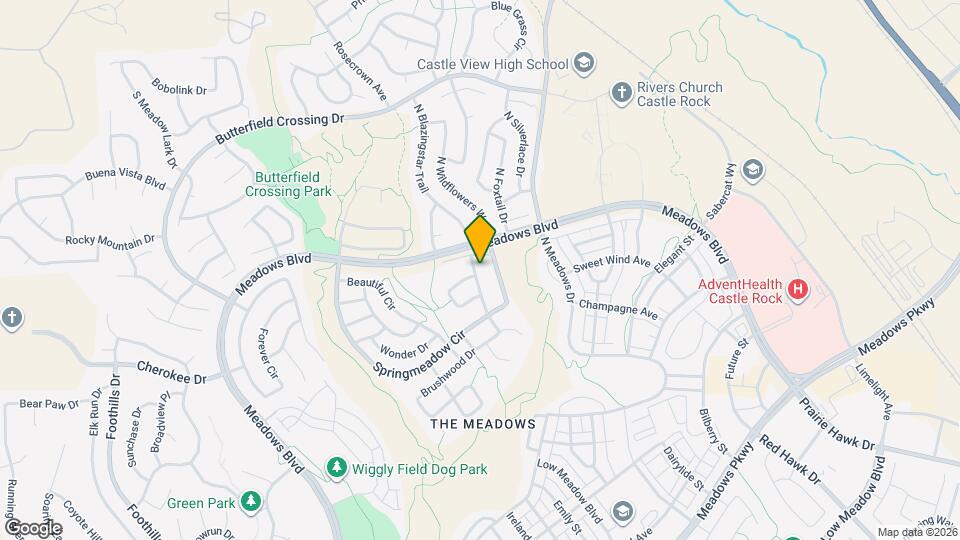 4376 Foxberry Dr Map and Location Details