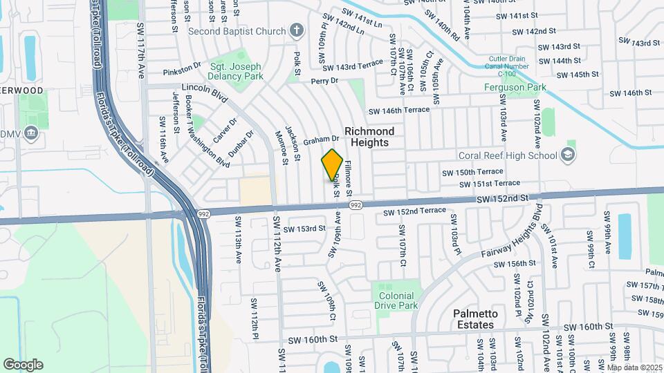 15100 Polk St Map and Location Details