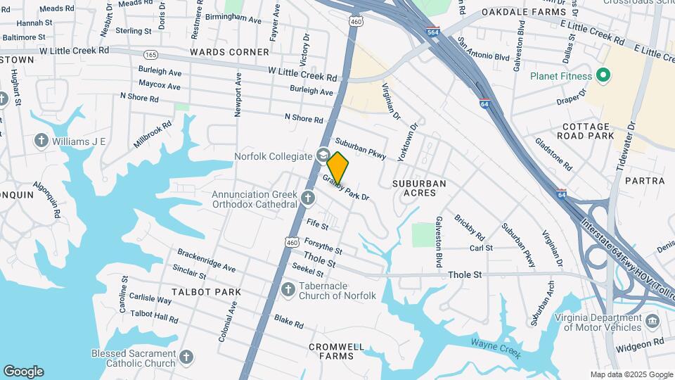 127 Granby Park Dr, Unit #1 Map and Location Details