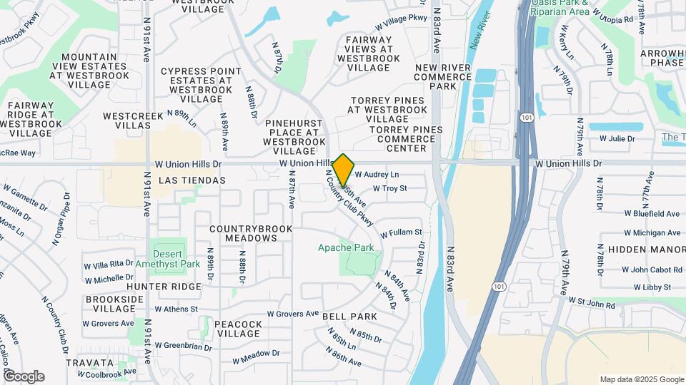 18530 N 85th Ave Map and Location Details