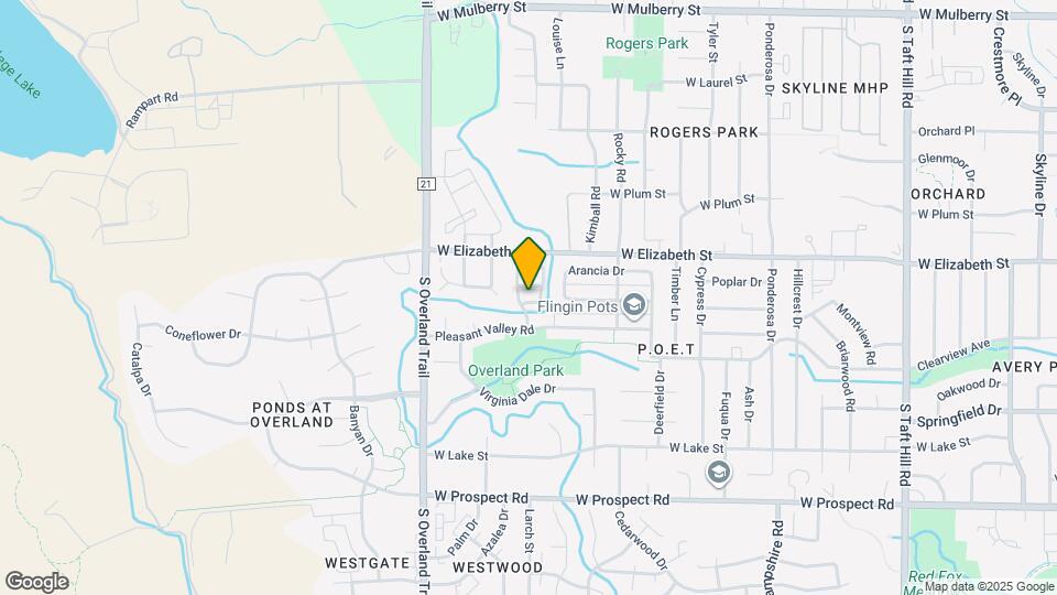 1020 Andrews Peak Dr Map and Location Details