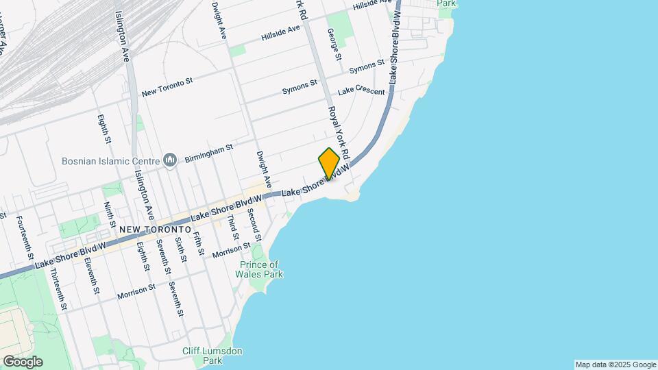 2667 Lake Shore Blvd Map and Location Details