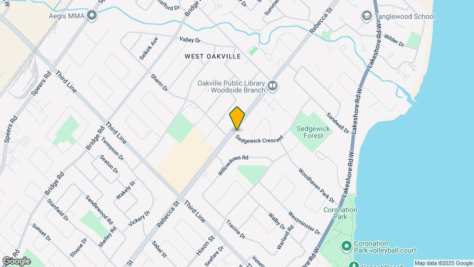 1372 Rebecca St Map and Location Details