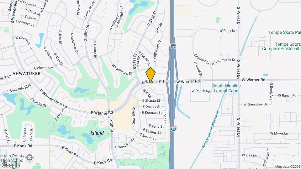 5102 E Bannock St Map and Location Details