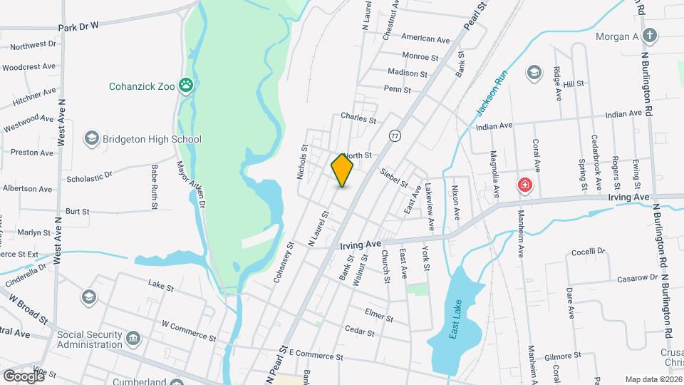 279 N Laurel St Map and Location Details