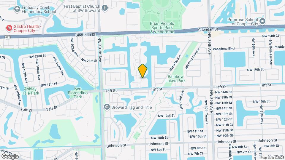 1761 NW 96th Ter, Unit 3L Map and Location Details
