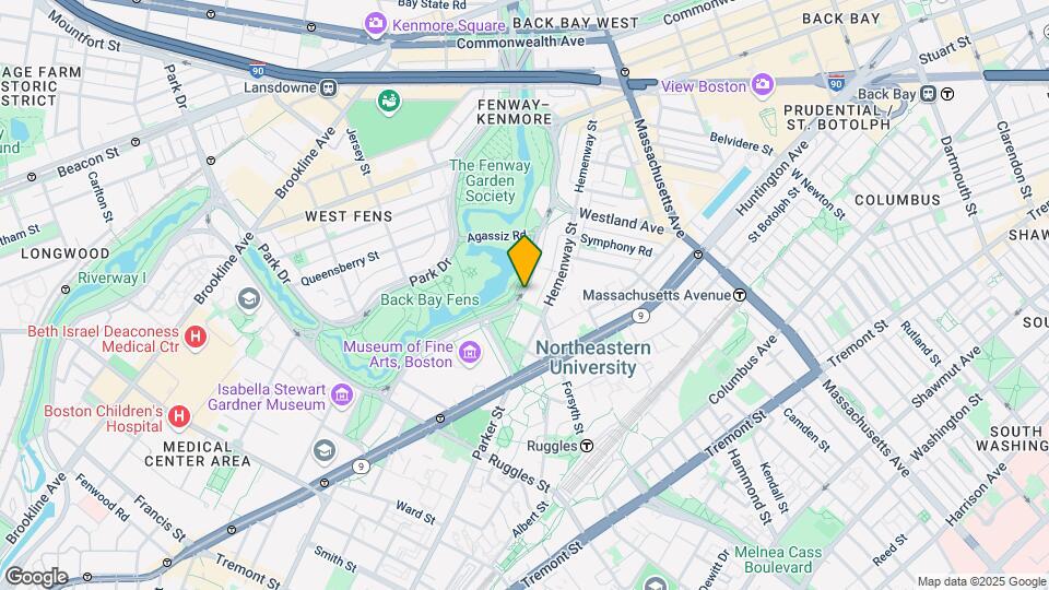 114 Fenway Mapa y Detalles de la Ubicación