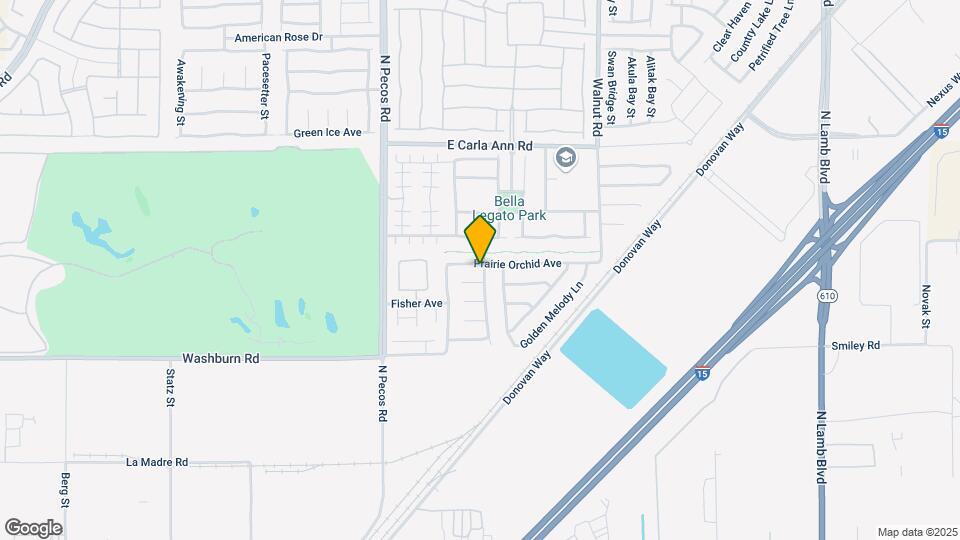 3635 Prairie Orchid Ave Map and Location Details
