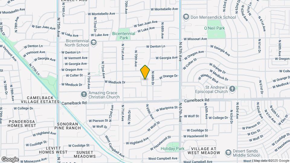5116 N 69th Ave Map and Location Details