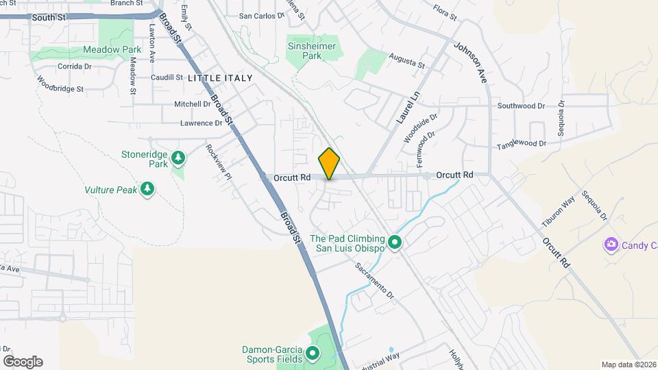 832 Tarragon Ln Map and Location Details