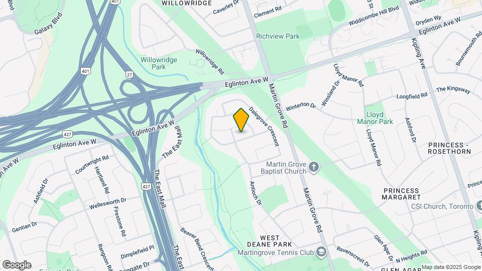 22 Decarie Cir Map and Location Details