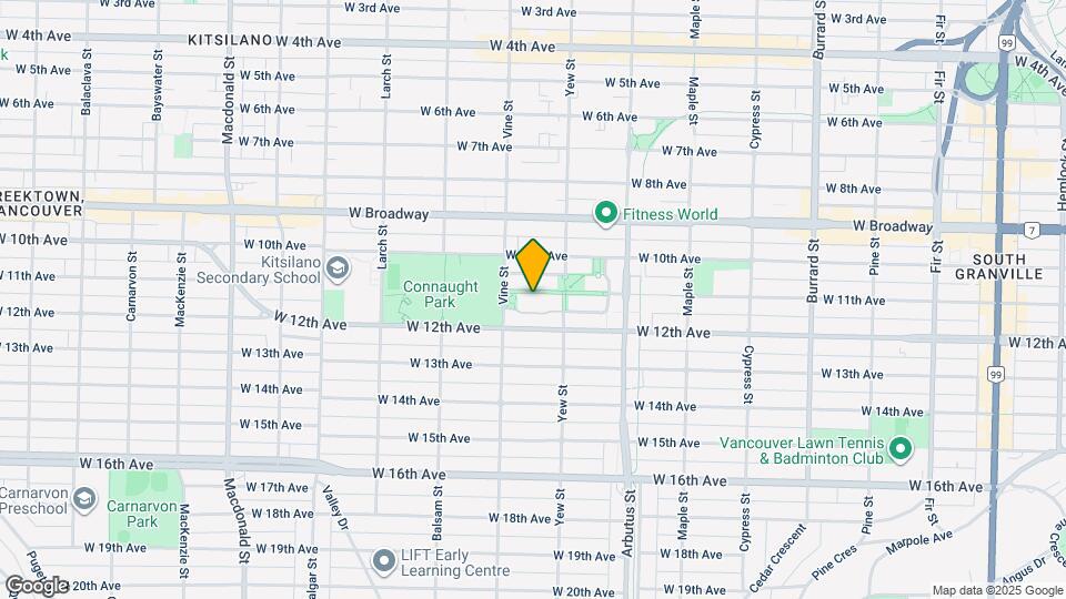 Tropez at Arbutus Walk Map and Location Details