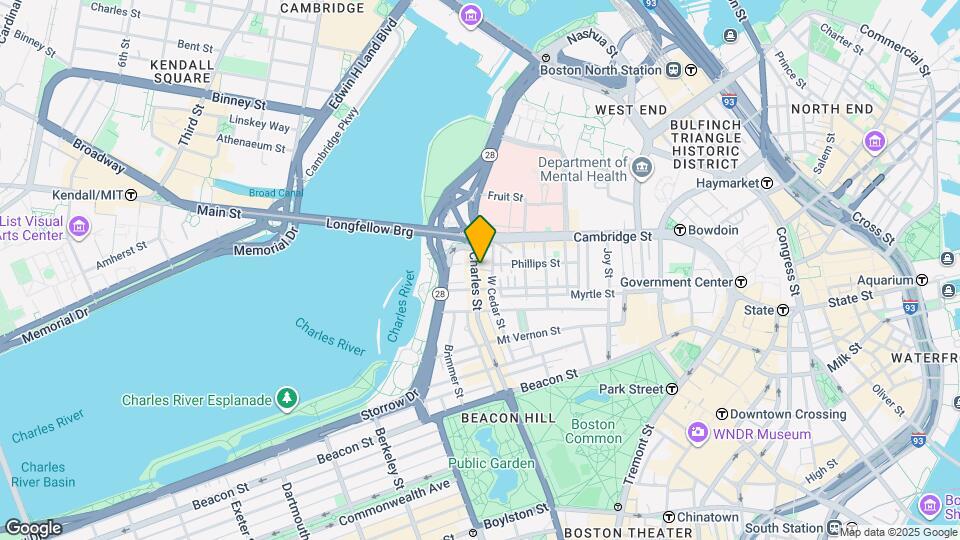 133-135 Charles St Mapa y Detalles de la Ubicación