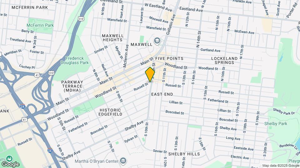 954 Russell St Map and Location Details