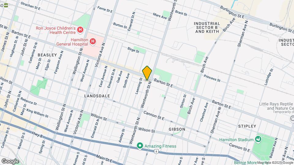 219 Wentworth St N Map and Location Details