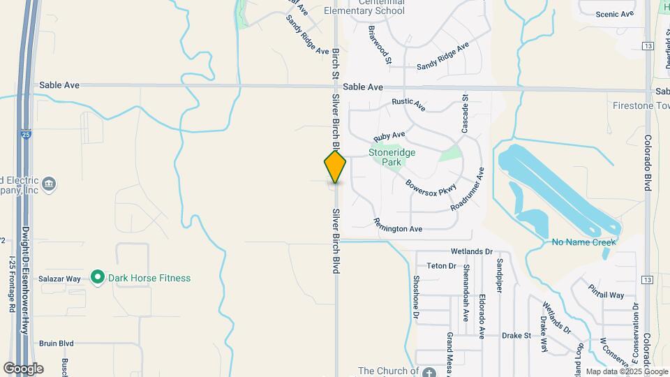 9709 Birch Ln Map and Location Details