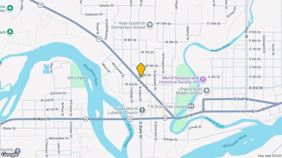 407 N State St Mapa y Detalles de la Ubicación