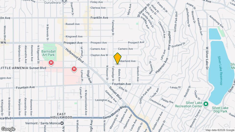 4209 Sunset Dr Map and Location Details