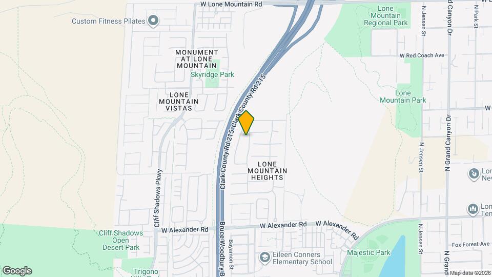 4313 Terrapin Mountain Dr Map and Location Details