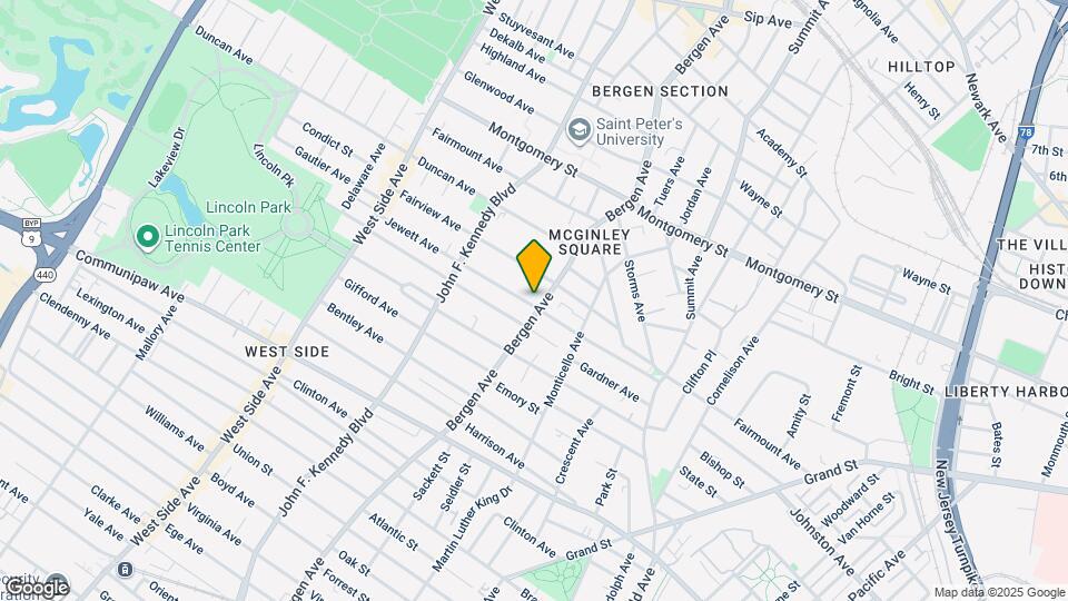 118 Jewett Ave Mapa y Detalles de la Ubicación