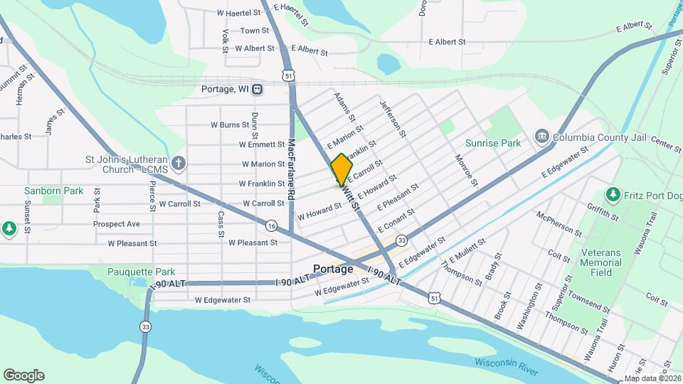 614 Dewitt St, Unit 2 Mapa y Detalles de la Ubicación