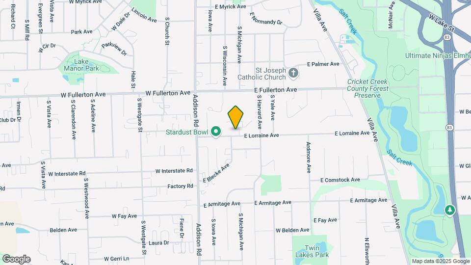 536 S Michigan Ct Map and Location Details