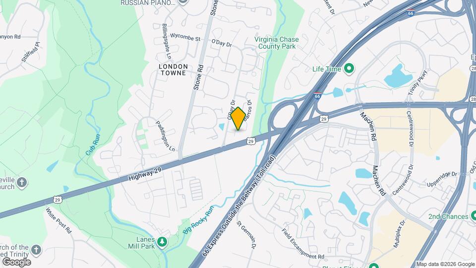 6177 Derring St Map and Location Details