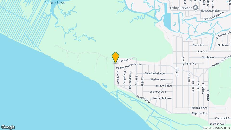 9524 Pointe Aux Chenes Rd Map and Location Details