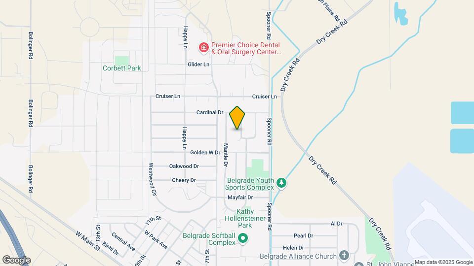 909 Dimaggio Dr, Unit Apt B Map and Location Details