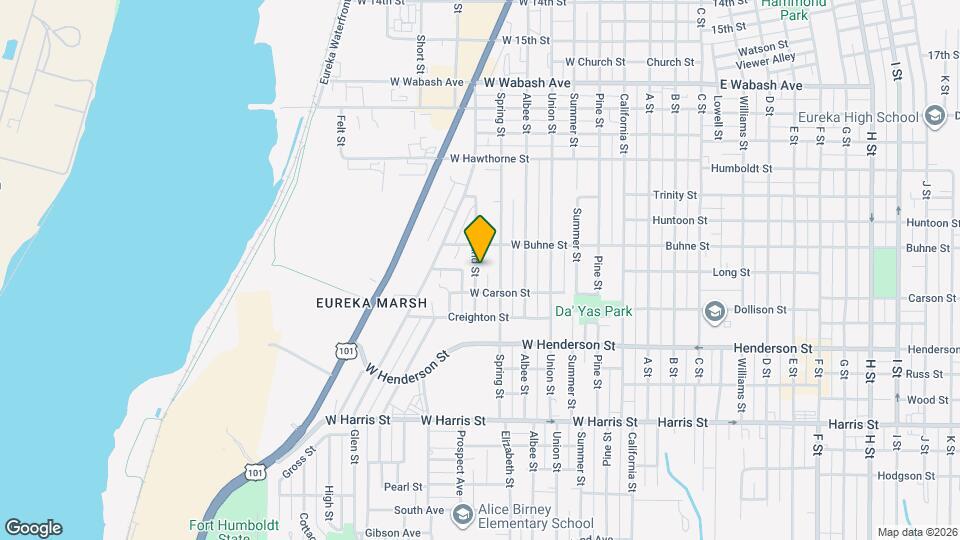 2441 Garland St Map and Location Details