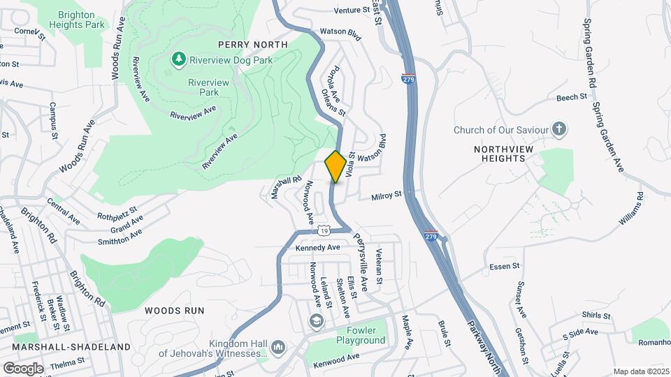 3022 Perrysville Ave Map and Location Details