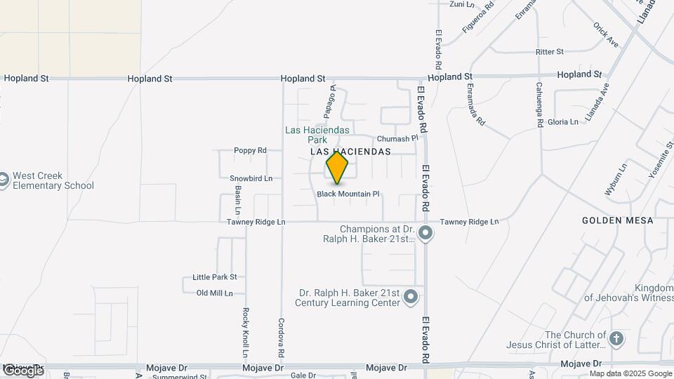 14336 Black Mountain Pl Map and Location Details