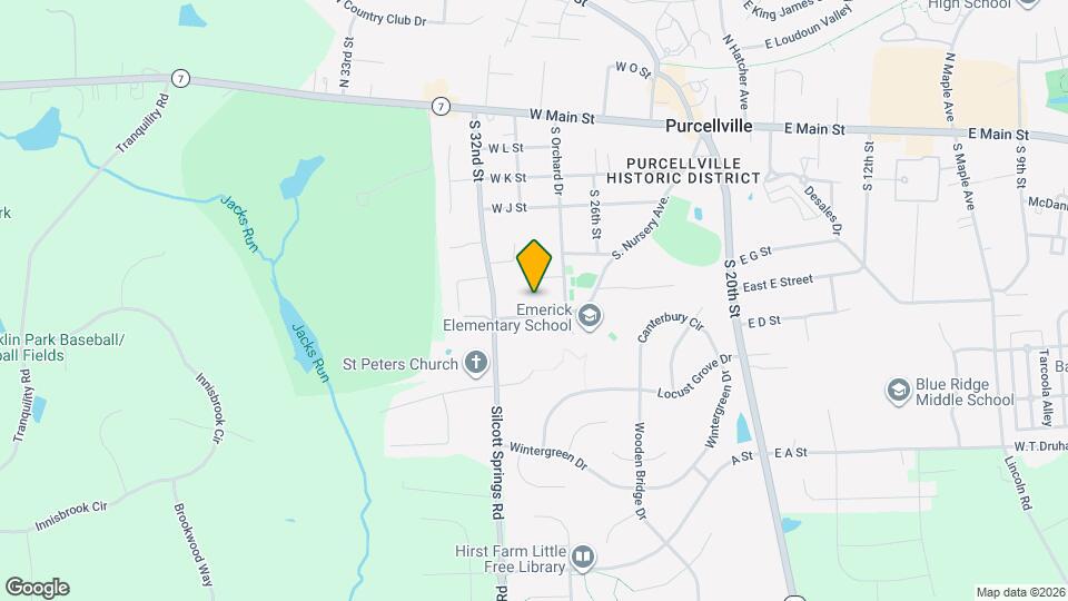 521 S. Nursery Ave. Map and Location Details