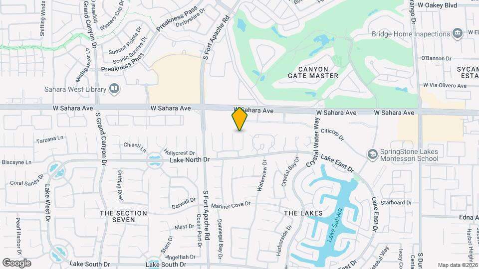 2705 Eagle Springs Ct Map and Location Details