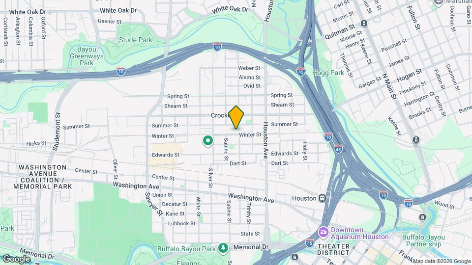 1605 Colorado St Map and Location Details