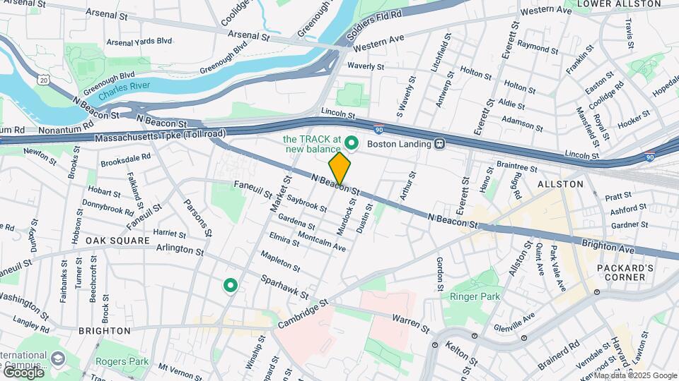 154 North Beacon St, Unit A1 Map and Location Details