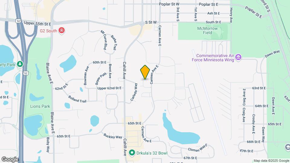 Prairie Estates Townhomes Map and Location Details