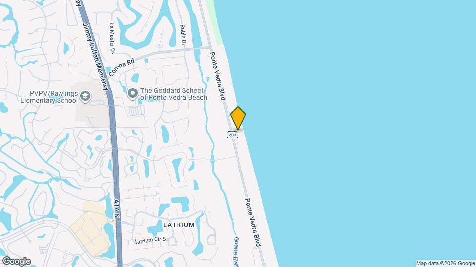 665 Ponte Vedra Blvd, Unit SI ID1578595P Map and Location Details
