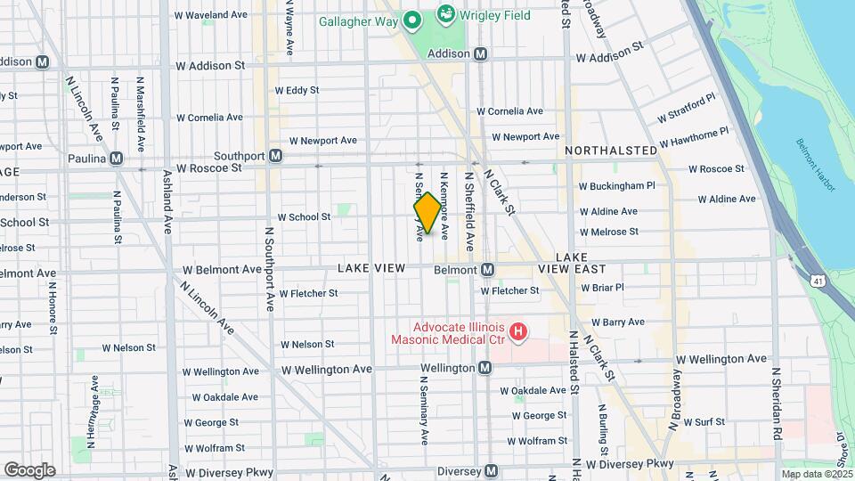 3231 N Seminary Ave Mapa y Detalles de la Ubicación