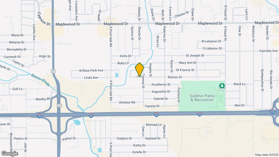 2232 Roxton St Map and Location Details