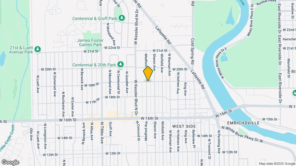 1853 Medford Ave Mapa y Detalles de la Ubicación