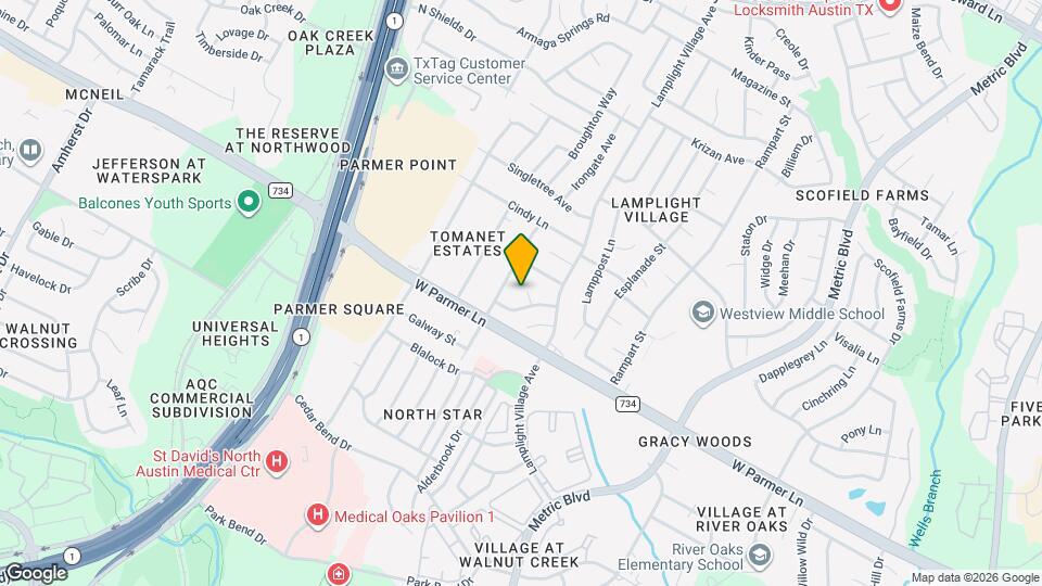 12502 Brandywine Ct Map and Location Details