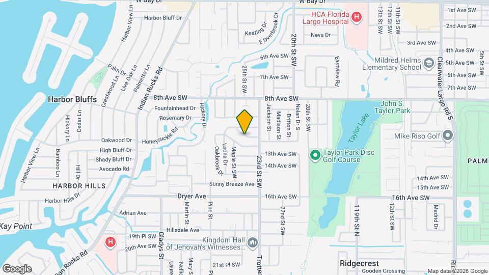 2500 11th Ave SW Map and Location Details
