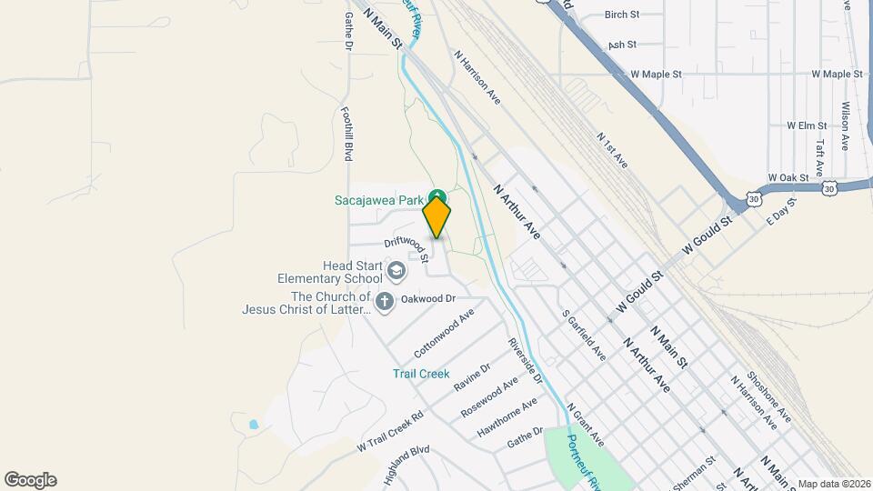 114 Teakwood St Map and Location Details