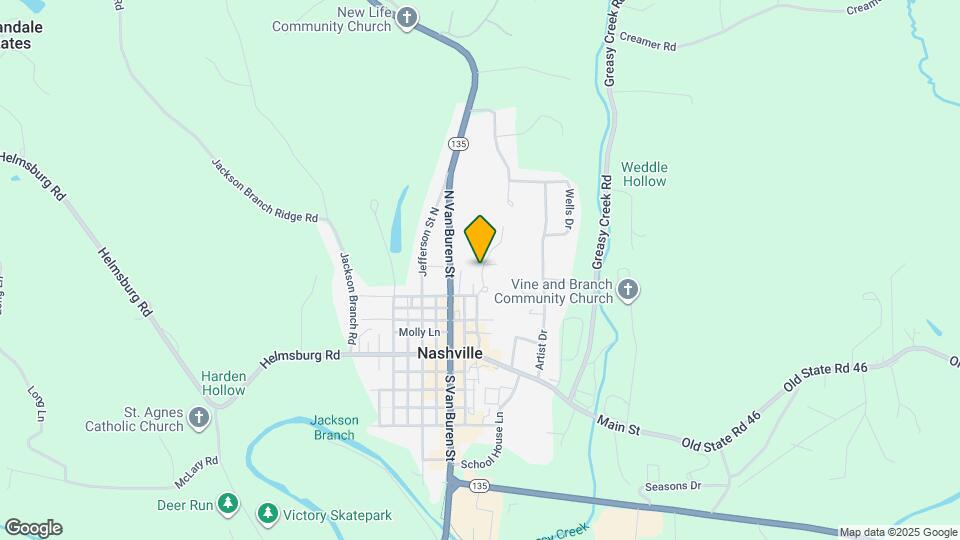 250 Locust Ln Map and Location Details