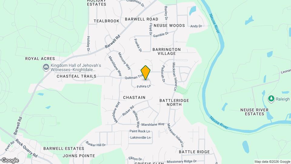 6008 Porterdale Dr Mapa y Detalles de la Ubicación