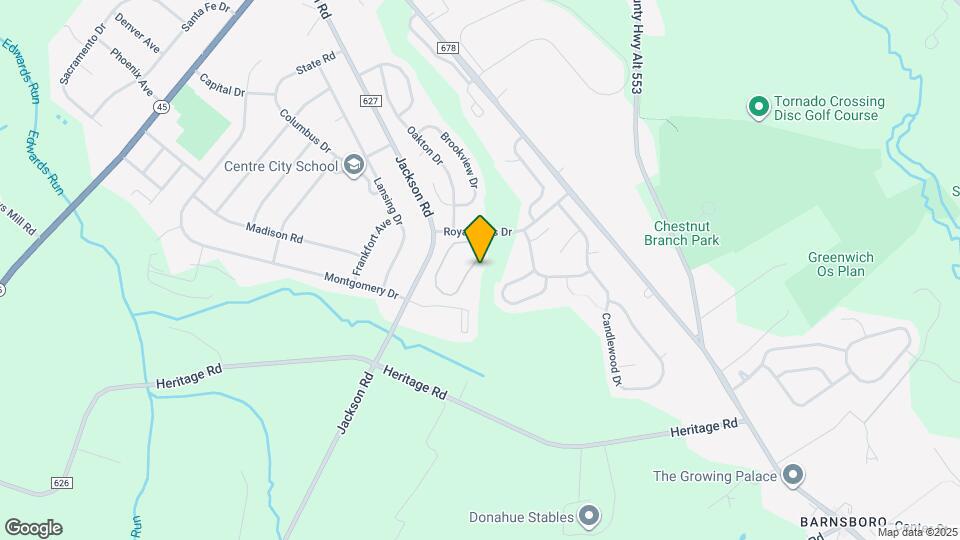 1010 Crestmont Dr Map and Location Details